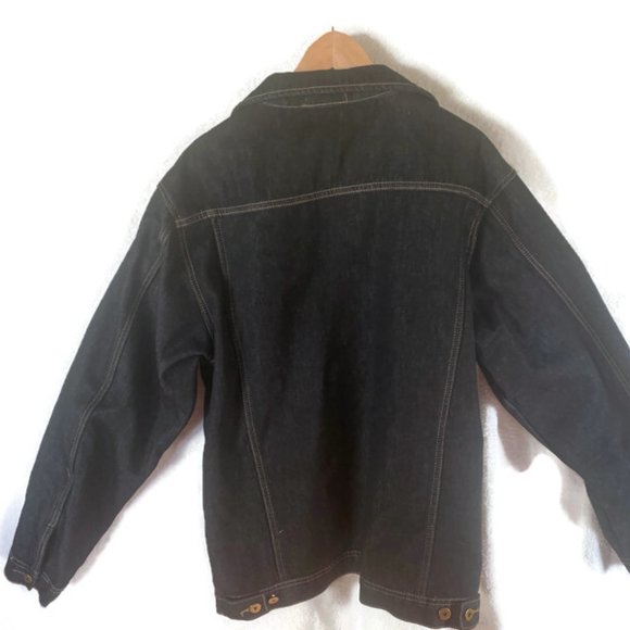 West Louis lined denim jacket Men Size XL - Picture 3 of 4